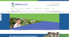 Desktop Screenshot of abilities4work.com